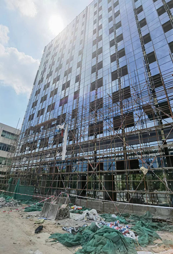 寫字樓改造玻璃幕墻